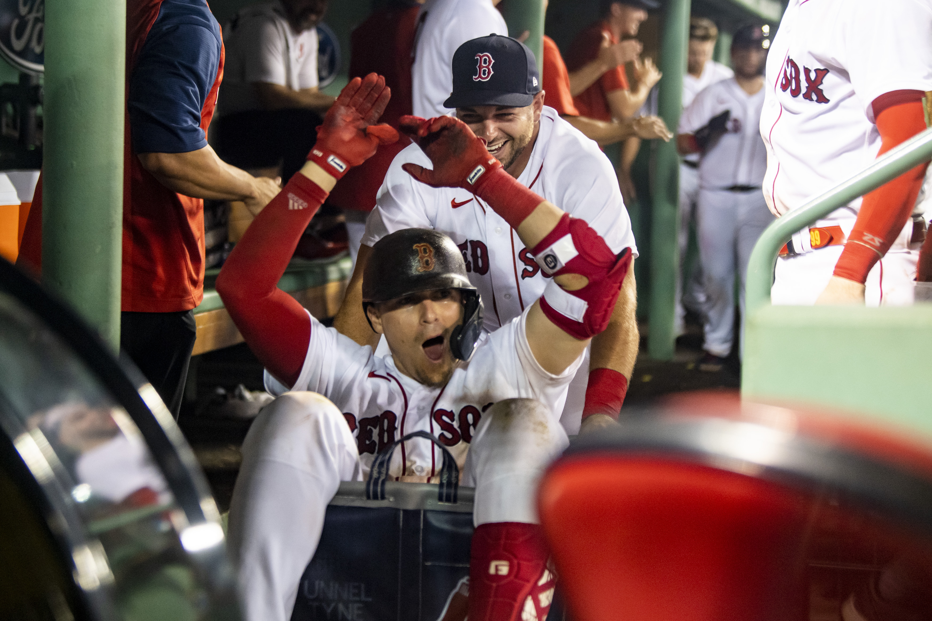When did home-run celebrations start including funny hats and costume  props? : r/baseball
