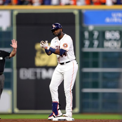 Yordan Alvarez's Teammates Show How Much They Love Him With Touching Moment  During His $115 Million Astros Contract Day