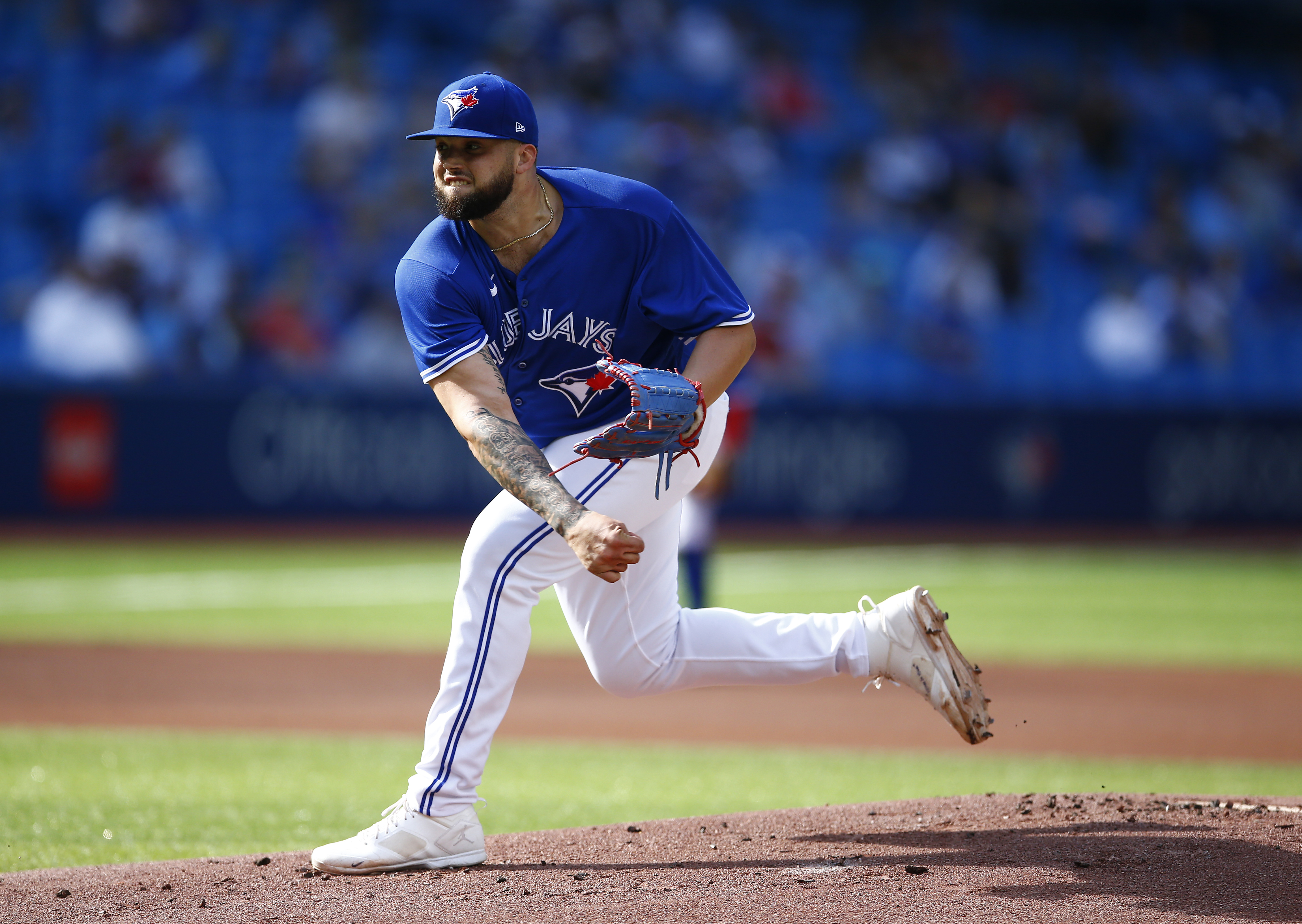 Blue Jays' Berrios working on mechanical adjustments after