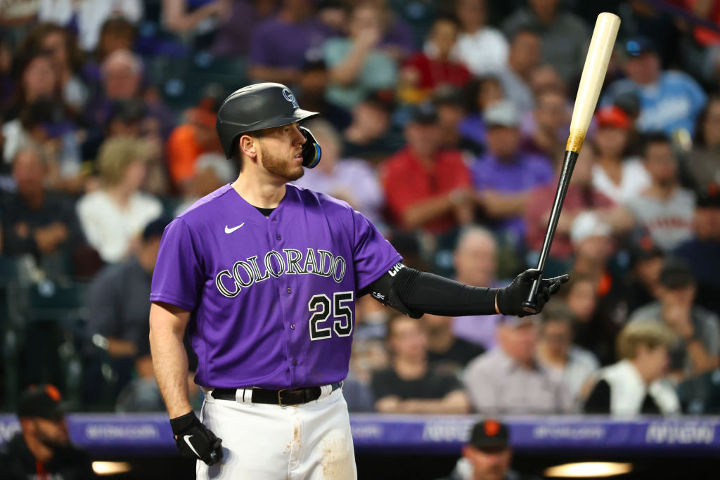 UniWatch] Rockies changing from pinstriped pants to plain white with their  two home alternate uniforms this year. Old versions on left, new on right.  : r/baseball