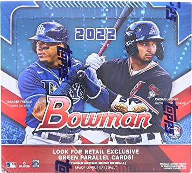 2022 Bowman Chrome Mega Box Baseball Checklist, Boxes, Odds