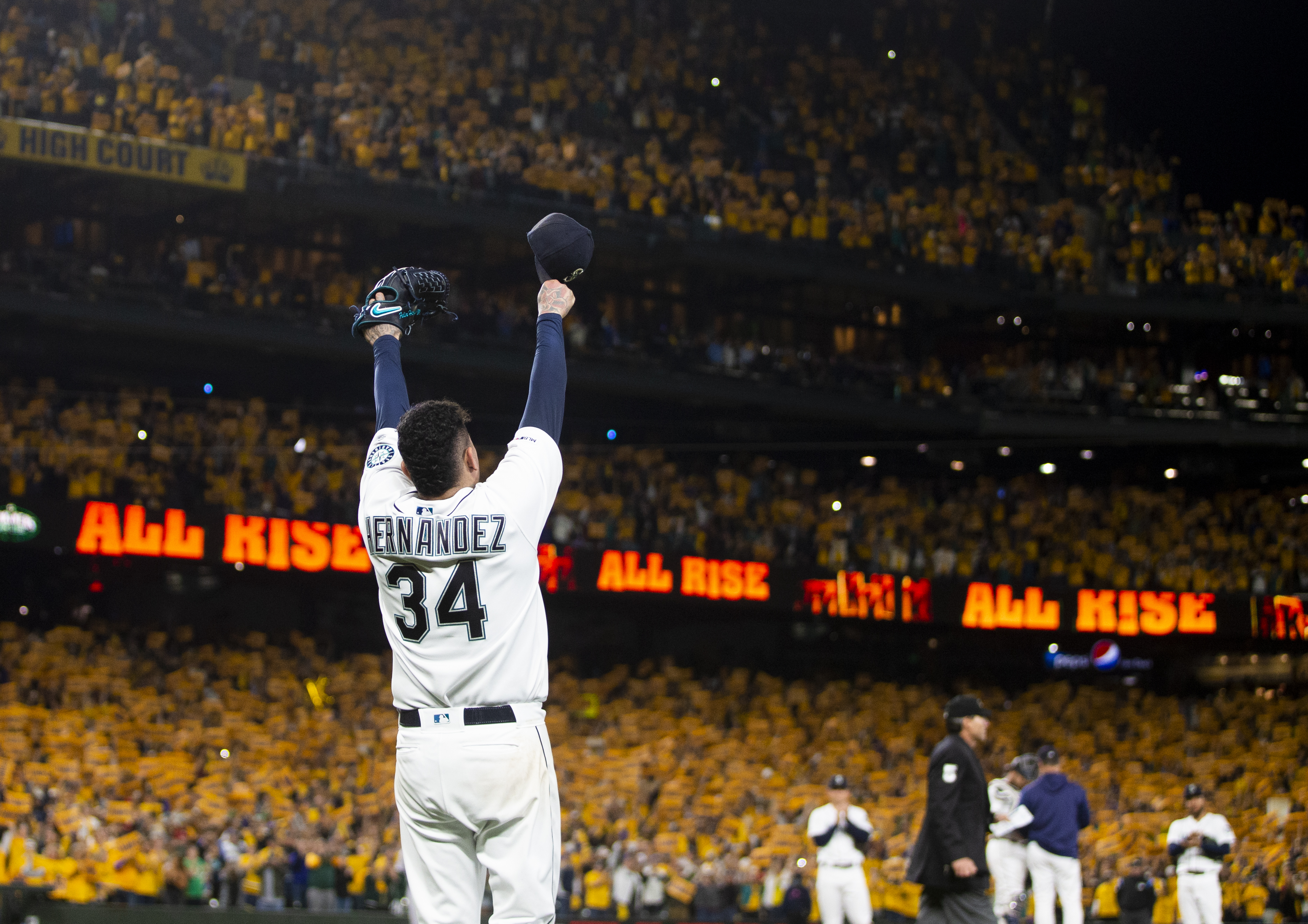 September 26, 2019: King Felix reigns for one last night with