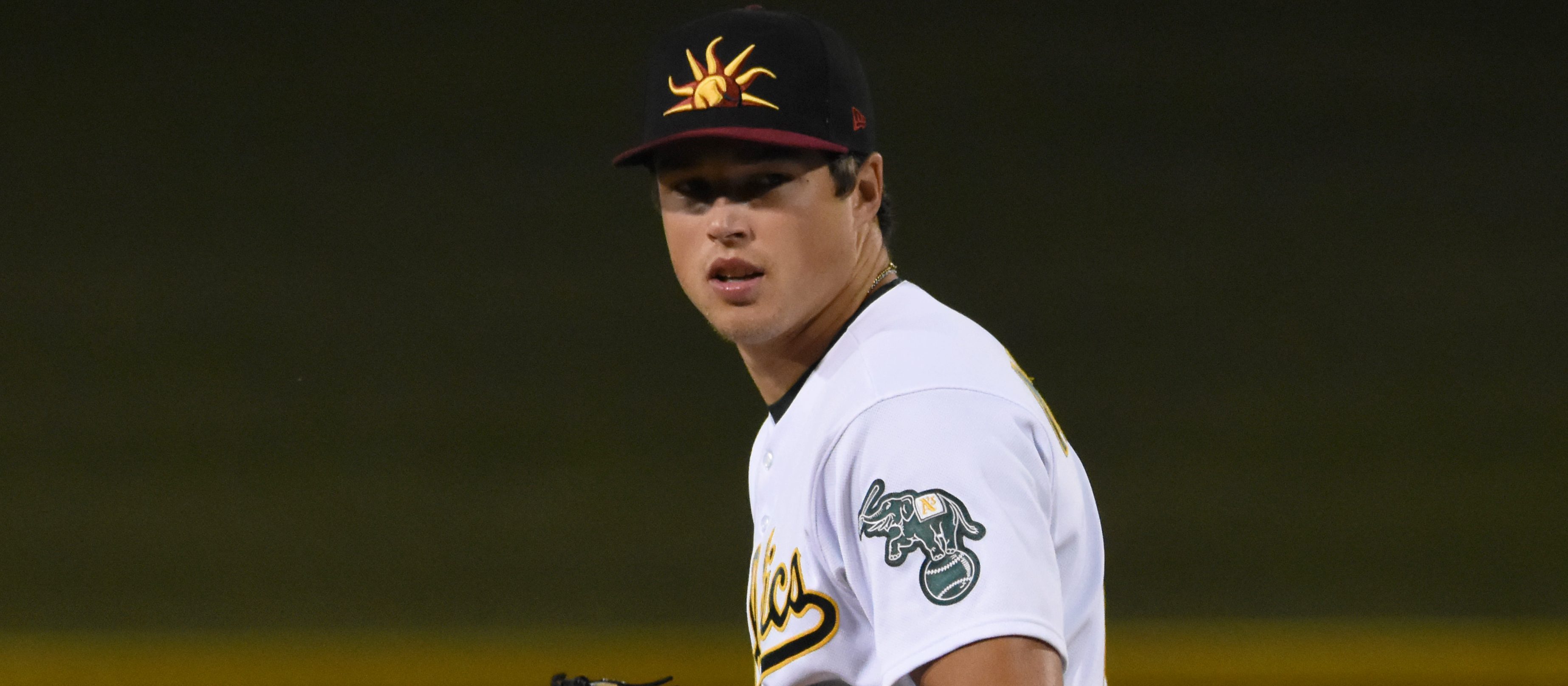 A's prospect Mason Miller throws 100 mph after enduring diabetes scare