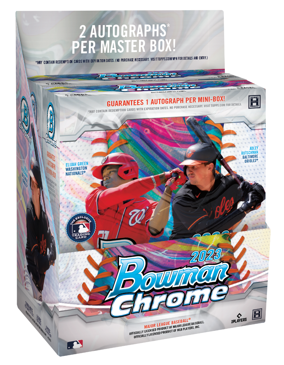 2023 Bowman Chrome Mega Box Baseball Checklist, Details, Odds