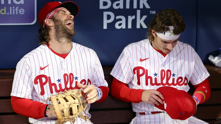 Phillies' Bryce Harper, Bryson Stott longtime friends